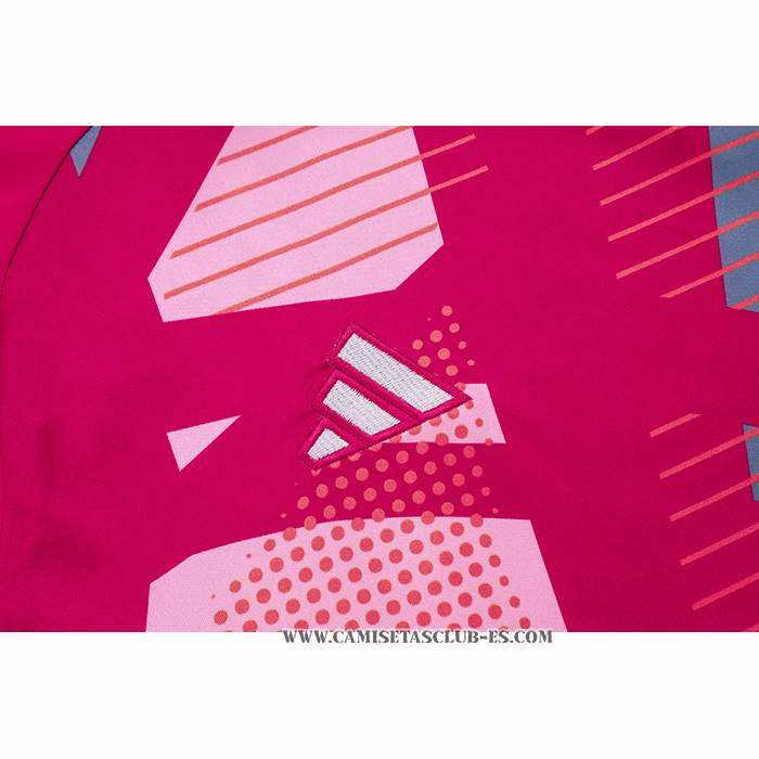 Chandal del Flamengo 25-26 Manga Corta Rosa - Pantalon Corto